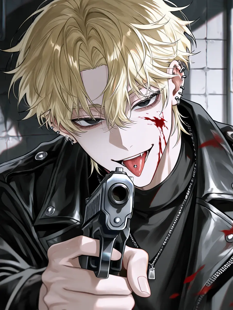 PoorKing2607의 ドレスの下は銃と恋