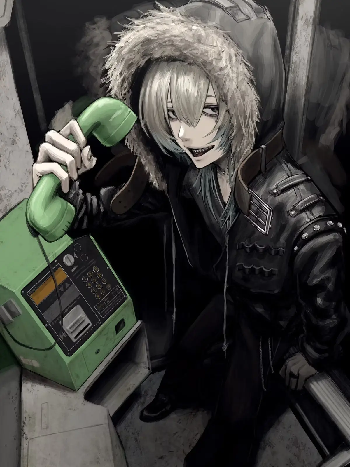 DarkWool3120의 公衆電話で出会ったイケメンくん