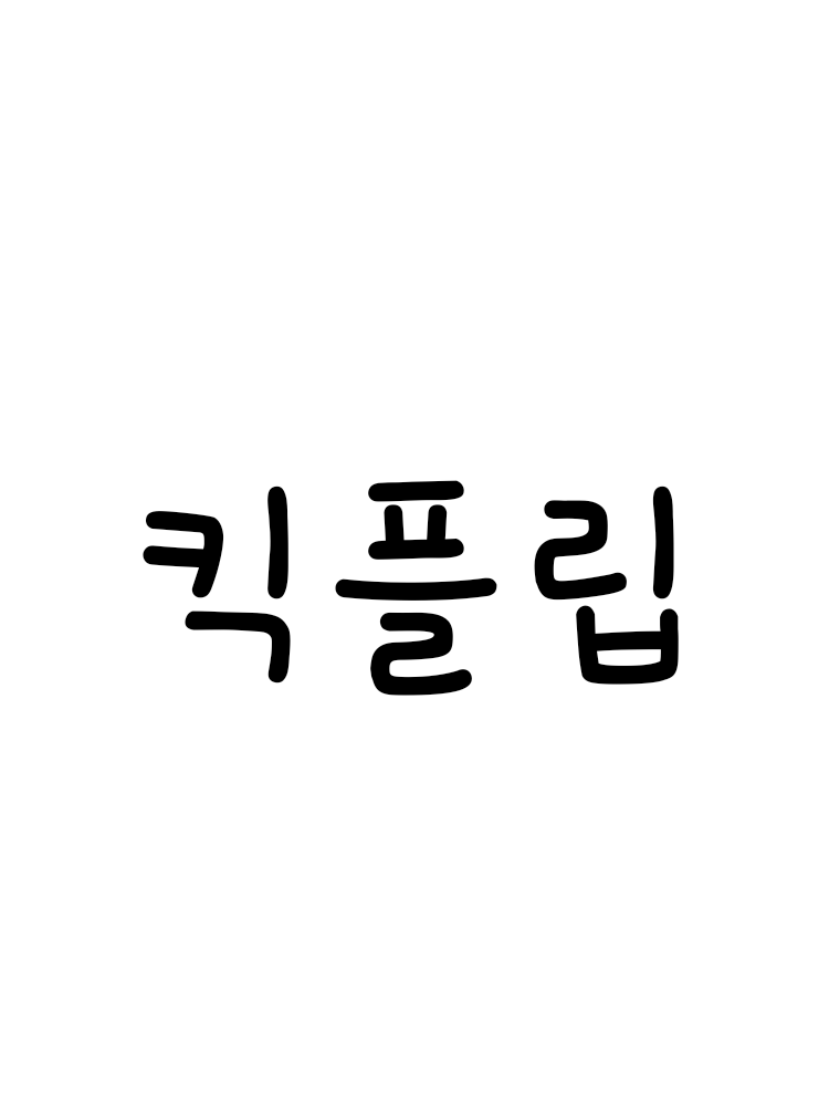킥플립 대표 이미지
