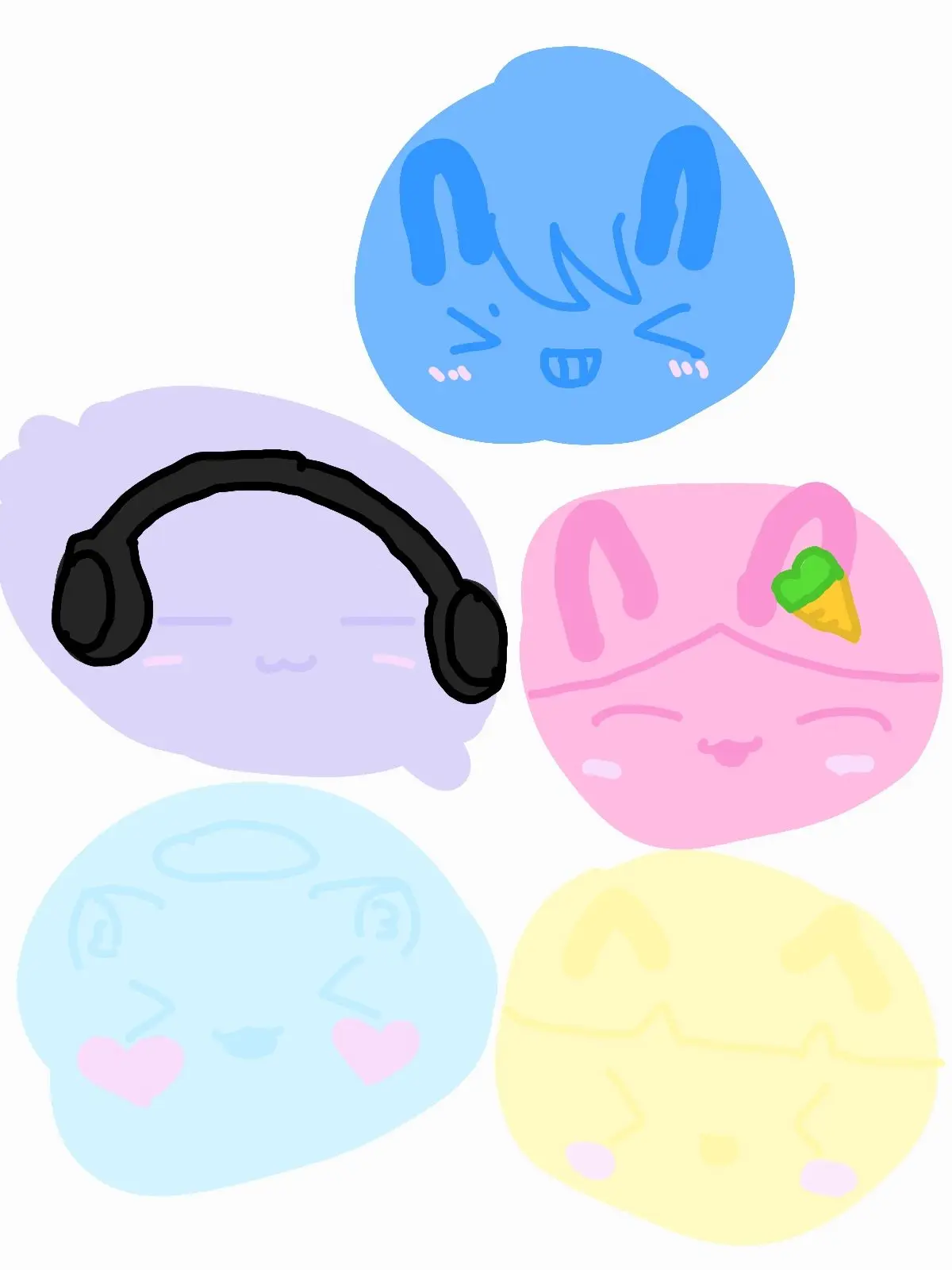 CHOCHO_의 팀나빠와 고고프렌즈 가족물🩷❤️