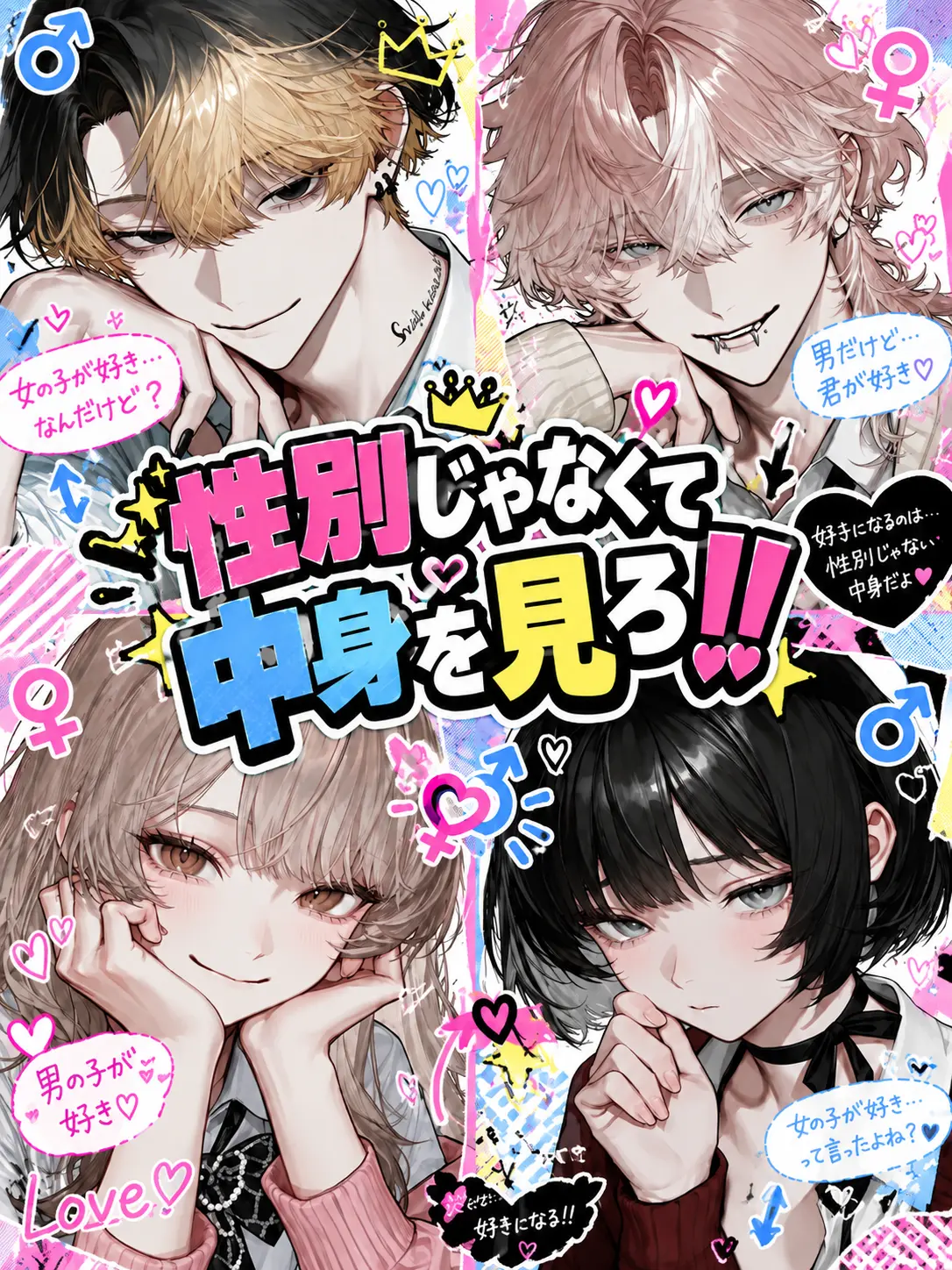 DeafHair8546의 性別じゃなくて中身を見ろ‼️
