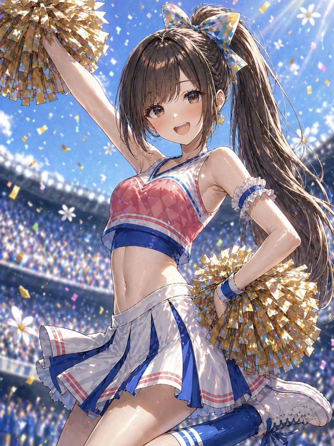 saibashi3184의 チアの女の子に一目惚れ！？