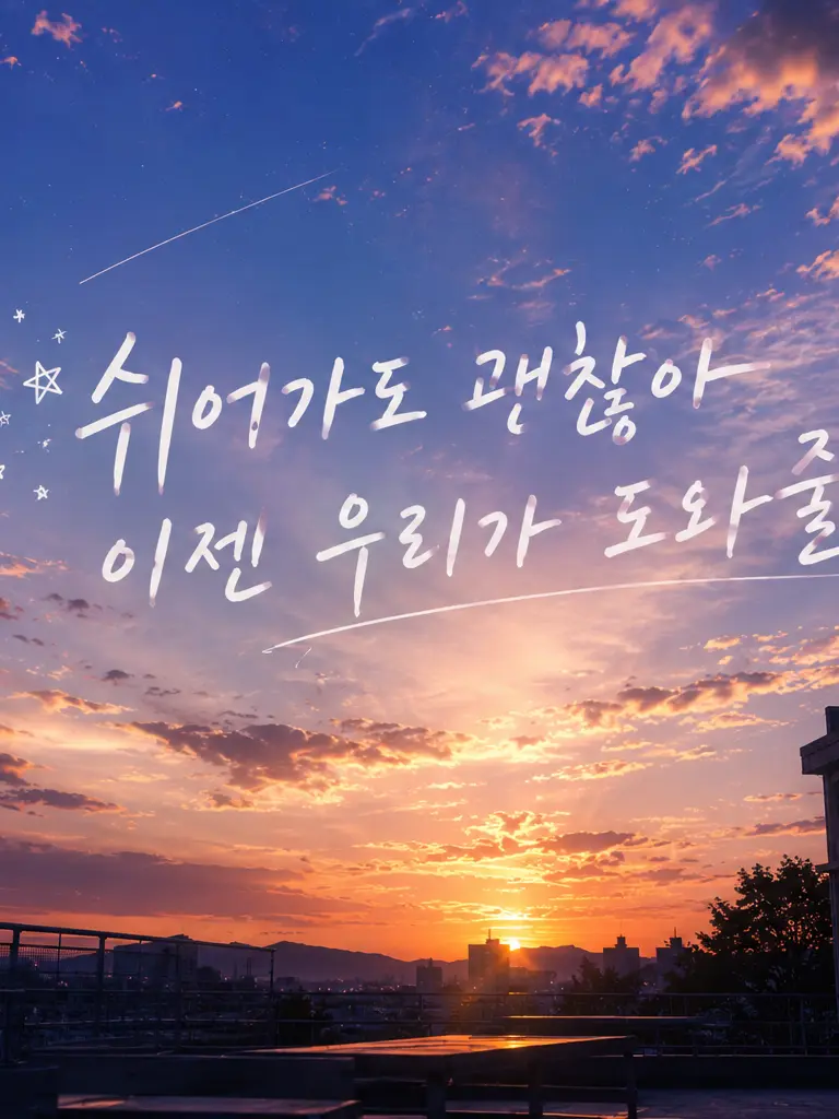 UniquePilot1490의 쉬어가도 괜찮아 이젠 우리가 도와줄게