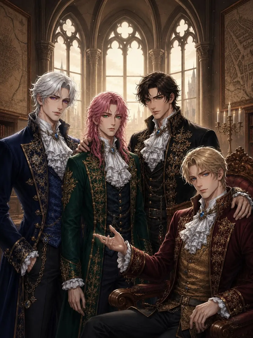 bone_slvt의 Four Suitors, One Crown