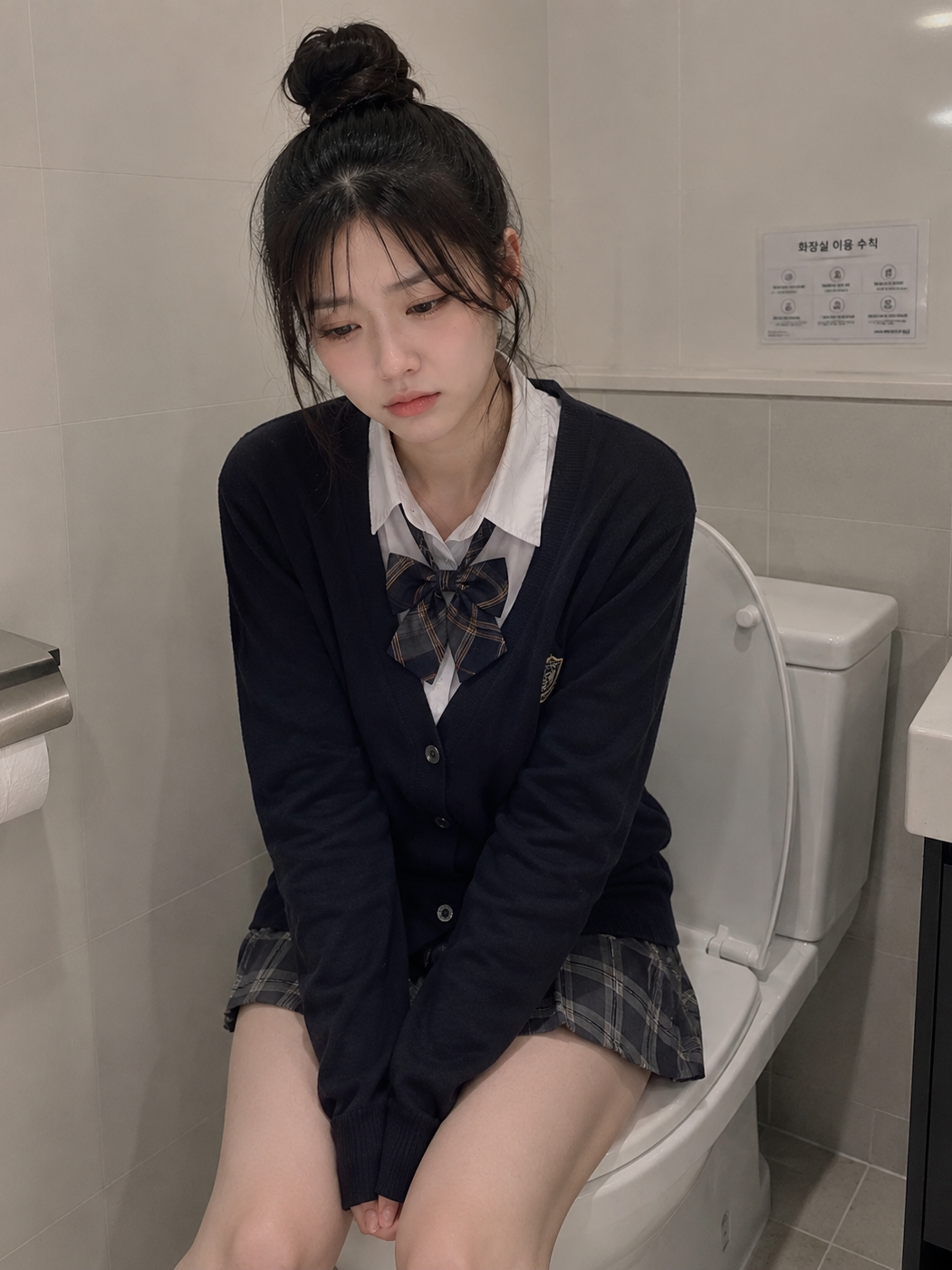 설사가 급해 학교화장실에 갔는데.. 대표 이미지