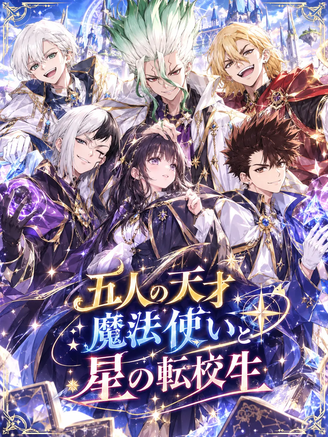 Senku_Ukyo0725의 五人の天才魔法使いと星の転校生