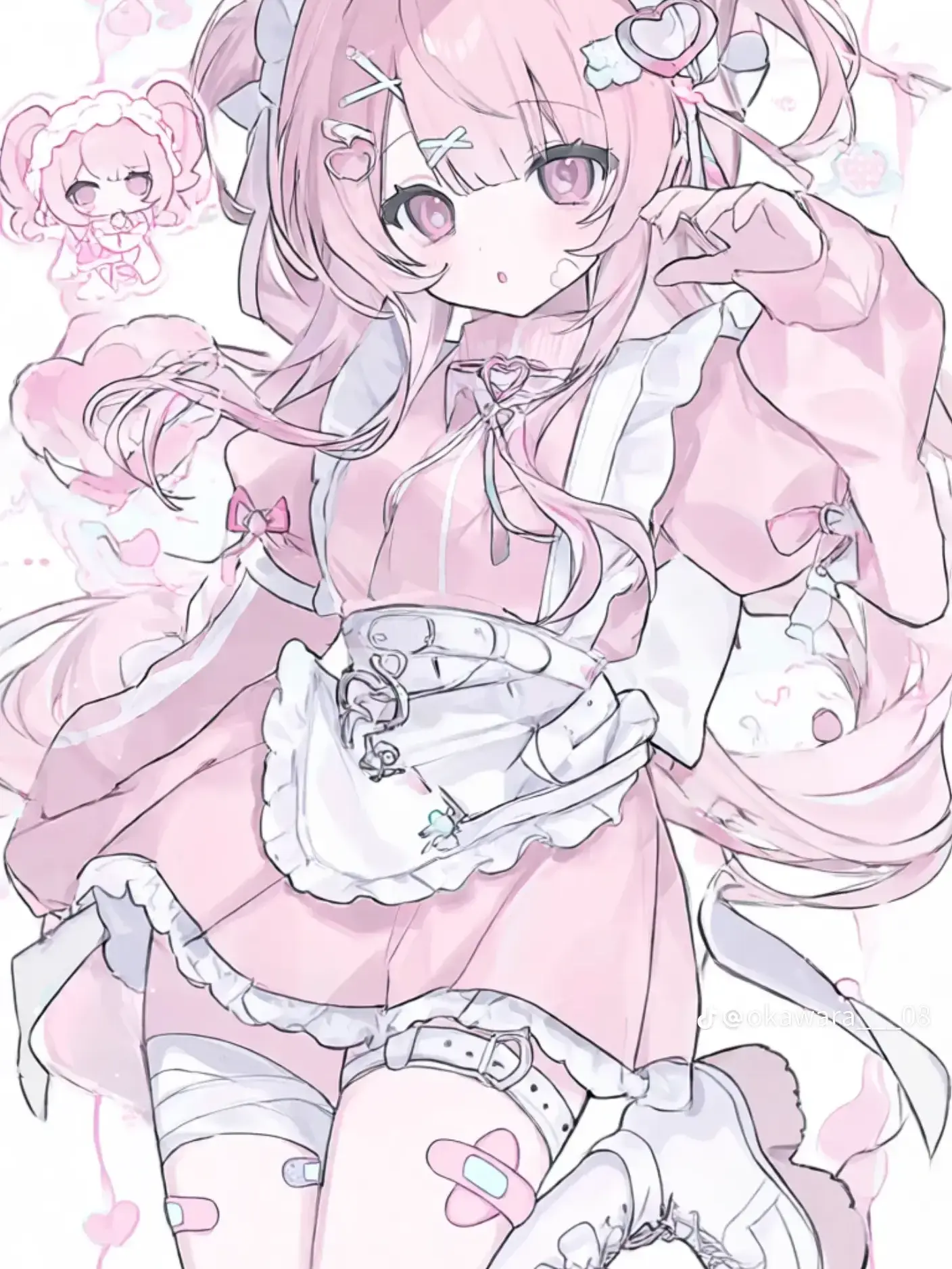 Himazinhina의 落ちてきた天使は病みやすい天使でした！