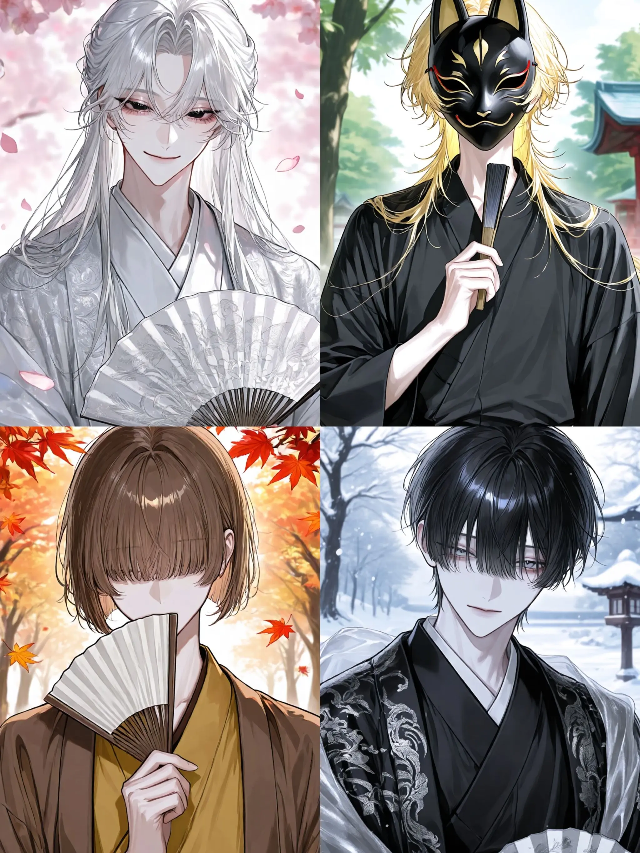 Dec.XII의 四季神と四神
