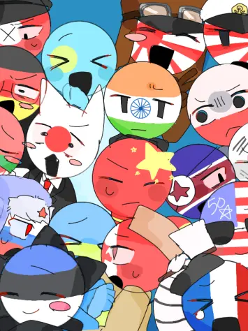 polandballCountryhumans의 カンヒュ(王様ゲーム)