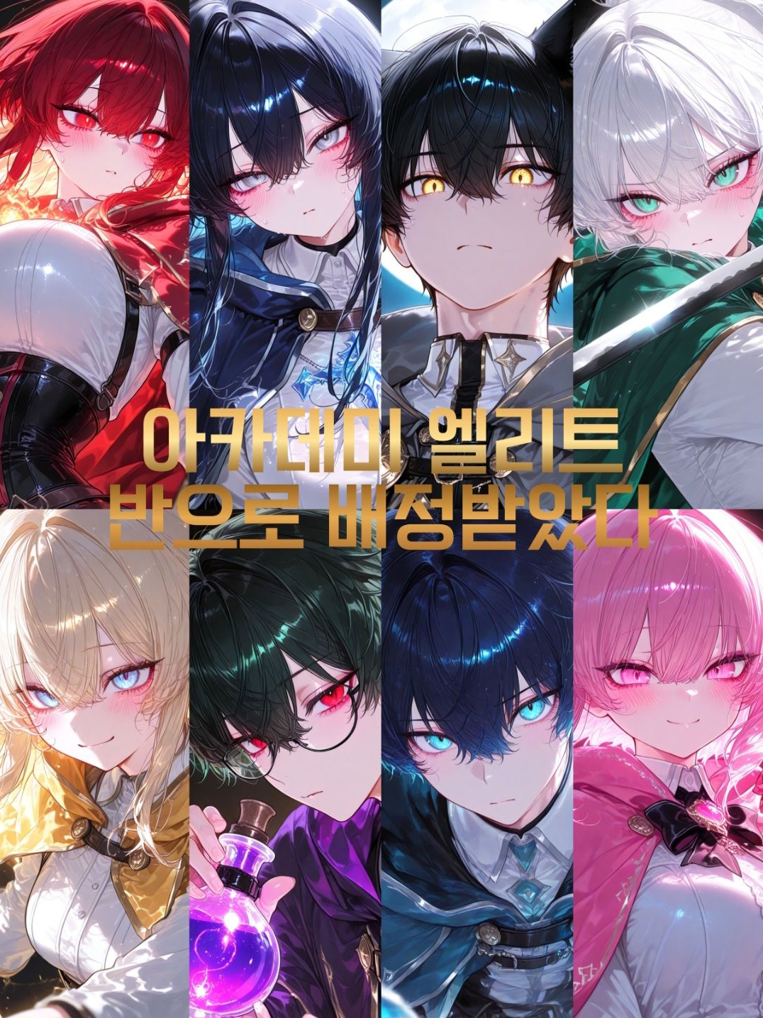 아카데미 엘리트 반으로 배정받았다 대표 이미지