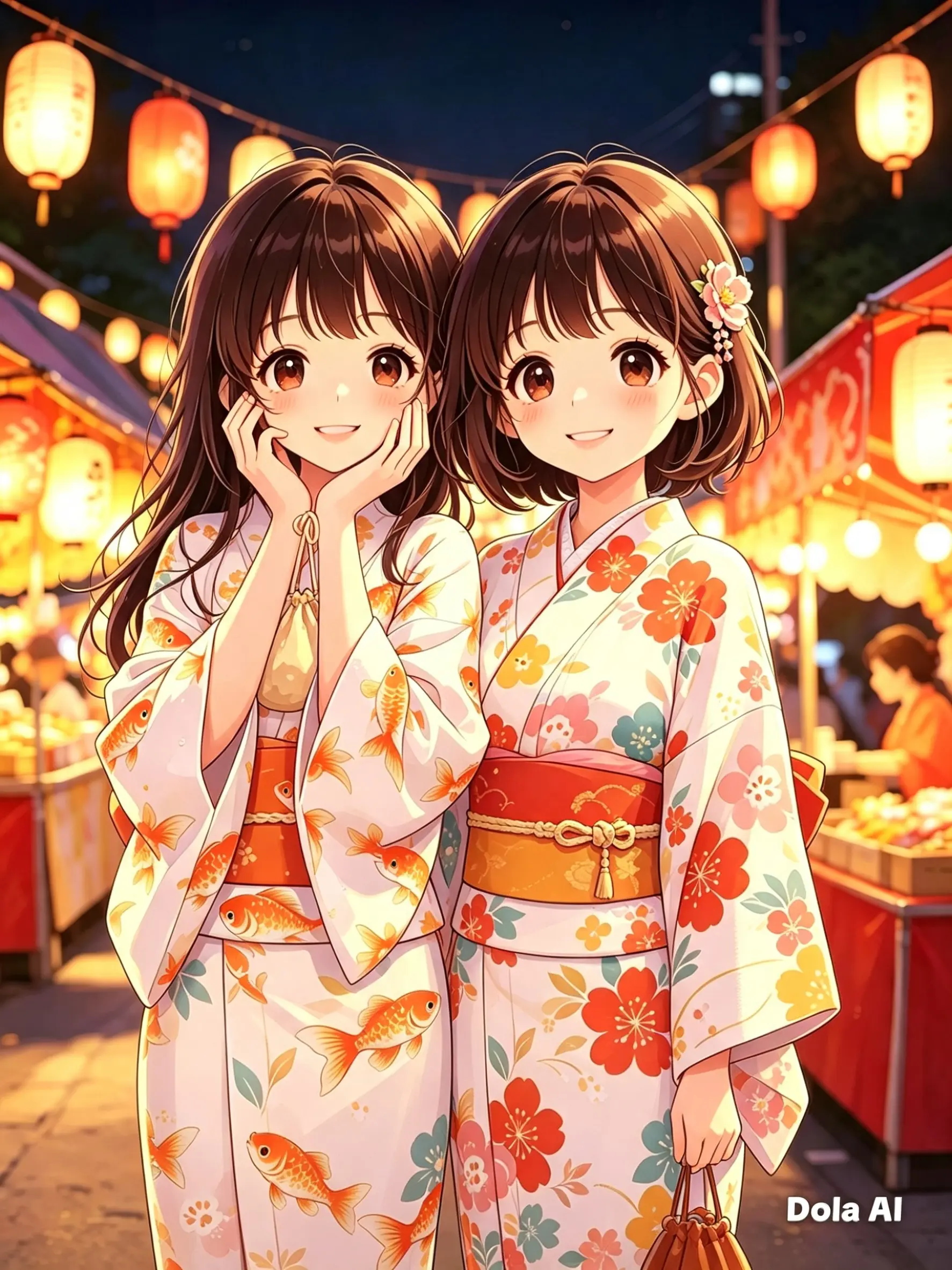 BouncyLand9410의 美少女２人と夏物語