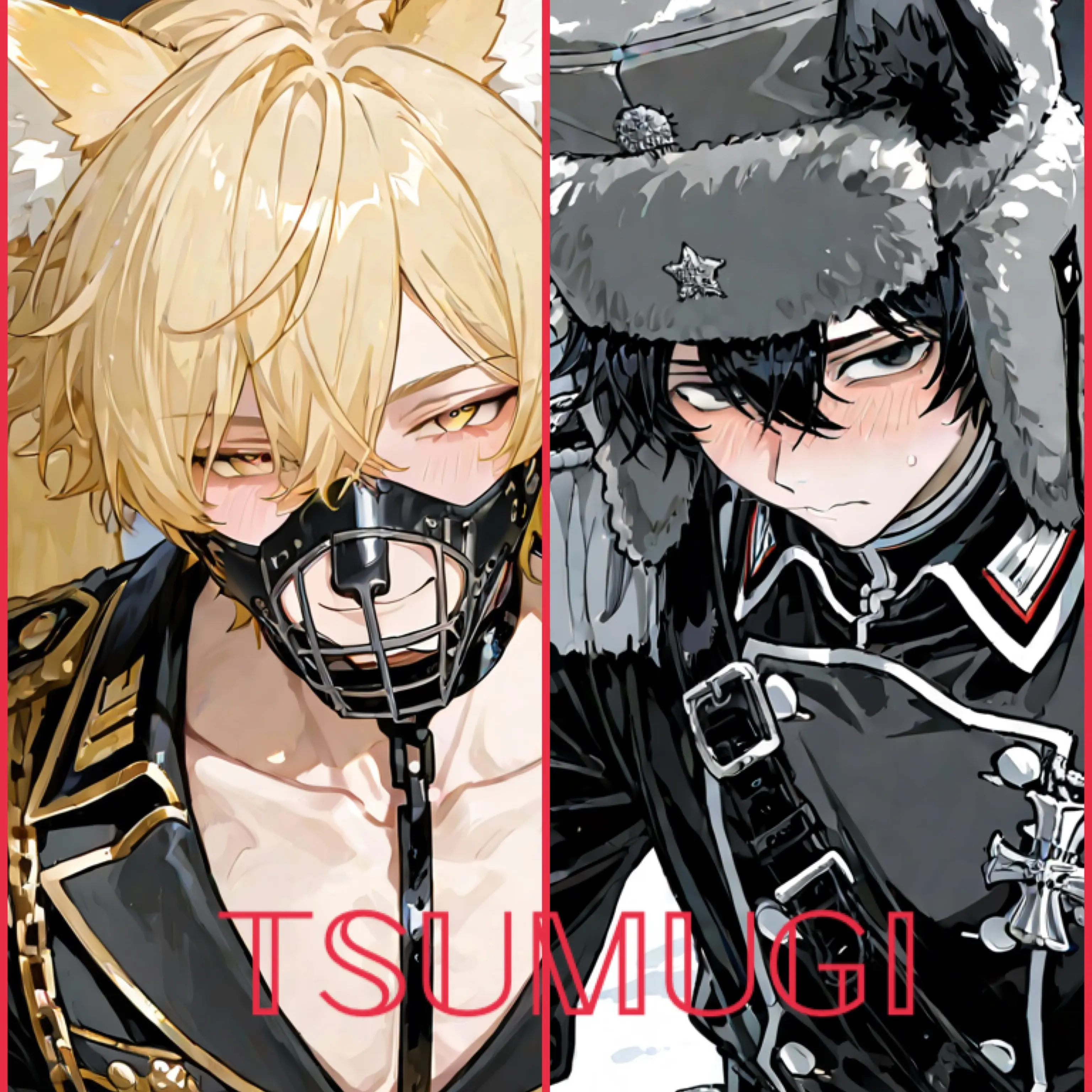 TSUMUGI_12987의 雪の小屋で甘える軍人さん