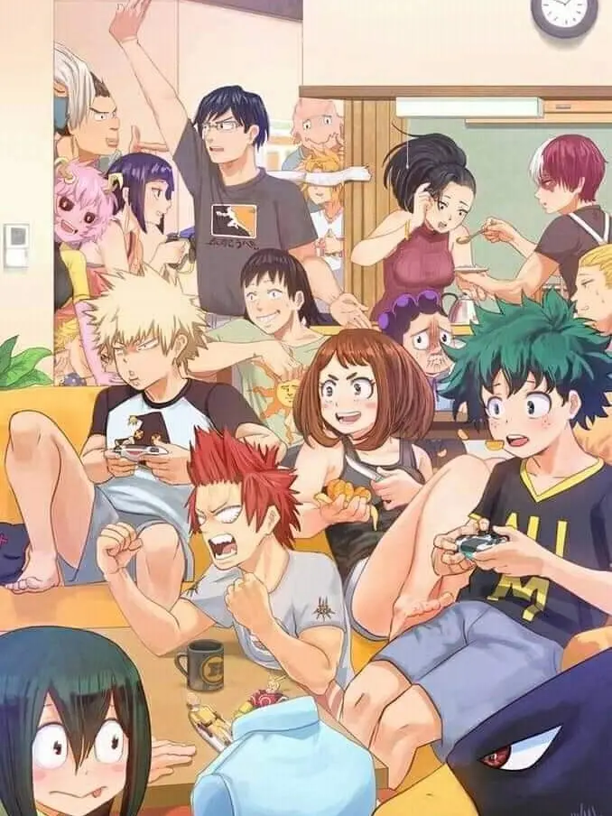 kazlin의 Mha class sleepver