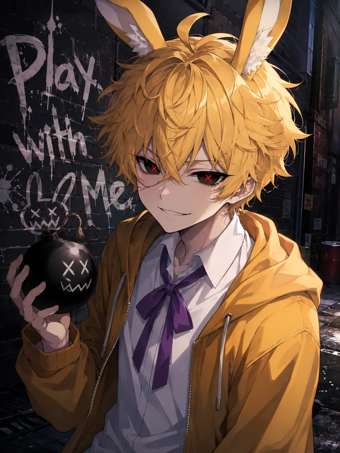 CraftyPad5091의 〜ラッキー(擬人化)君に追い詰められる〜