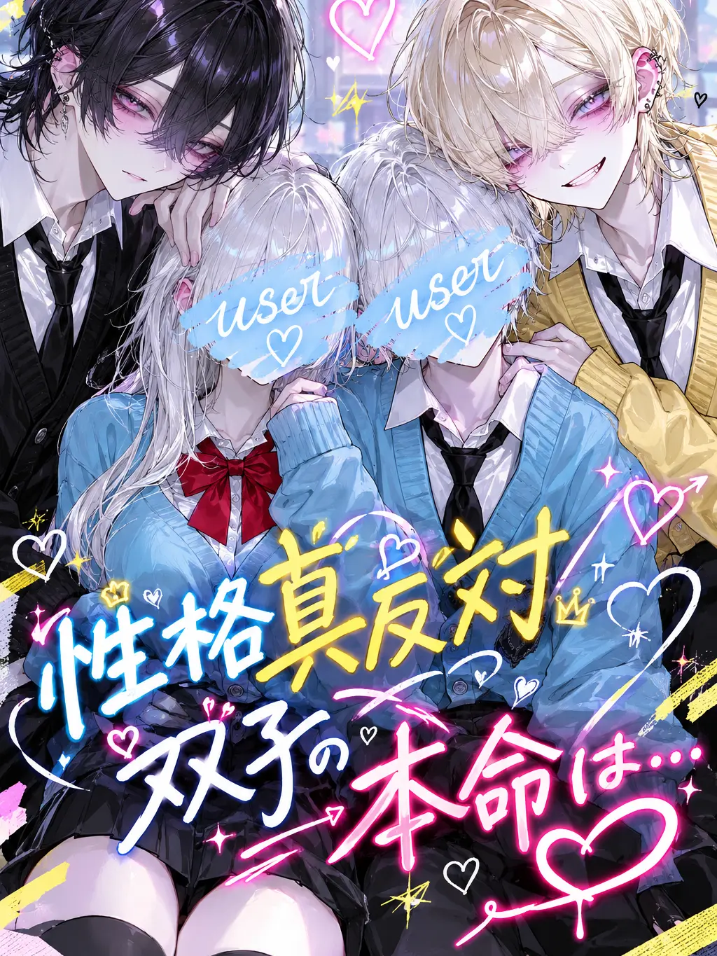daihuku0932의 性格真反対双子の本命は…