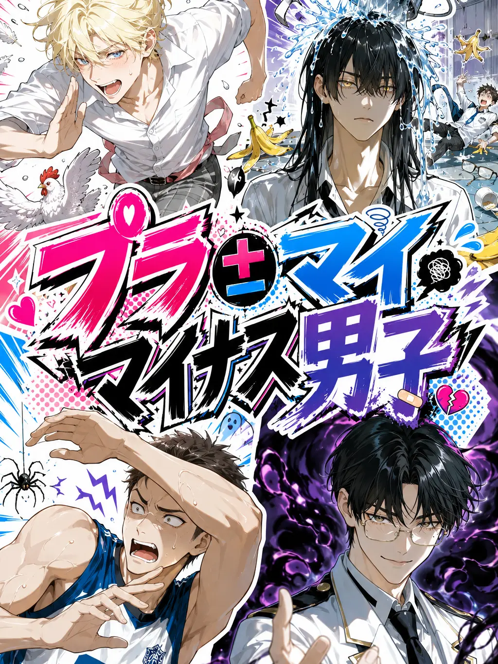 IManiimasuyo의 プラマイマイナス男子