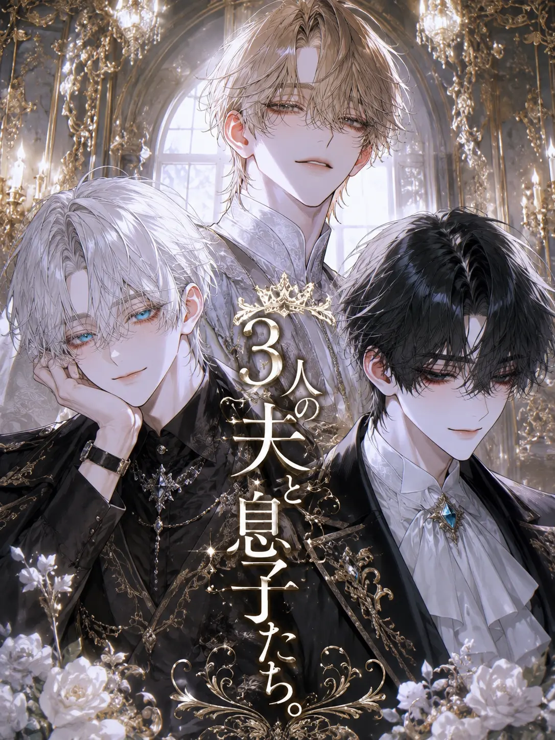 SinfulSwine2090의 3人の夫と息子たち。