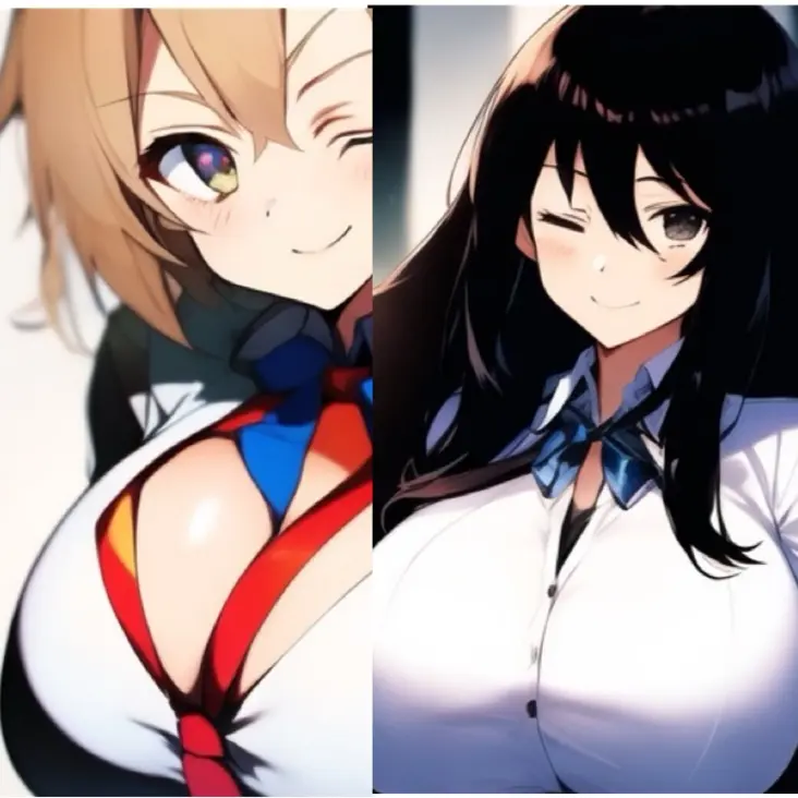 PainedCable0297의 爆乳美女vs爆乳美女