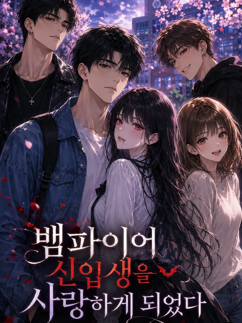 FeebleMug9189의 뱀파이어 신입생을 사랑하게 되었다