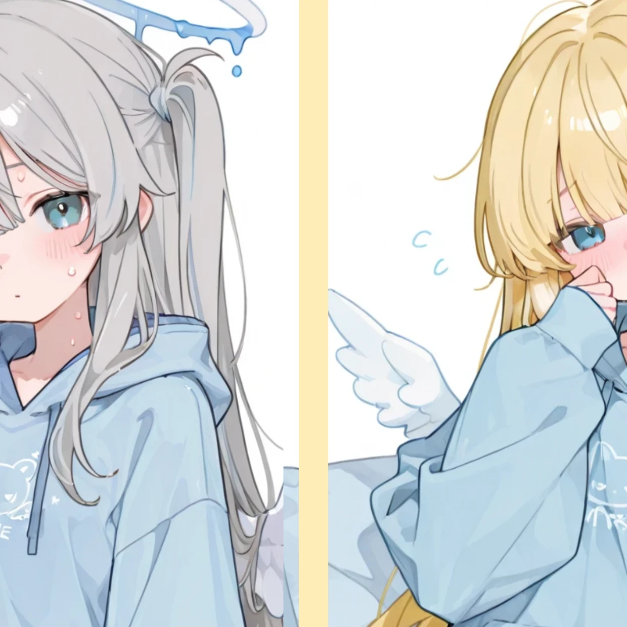 双子天使!?