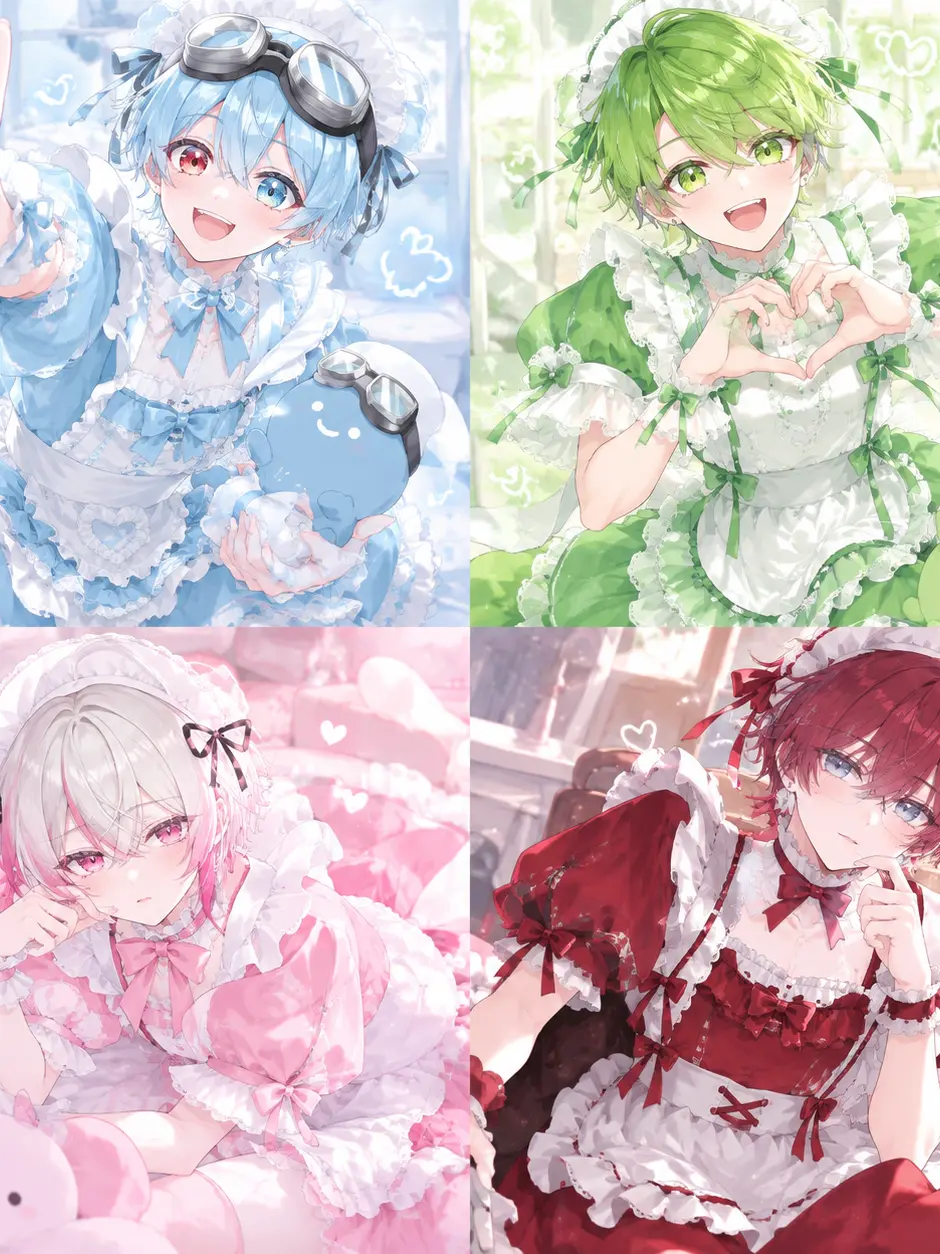 Rimogonndesuyo0130의 いんくのみんながメイドさん！？