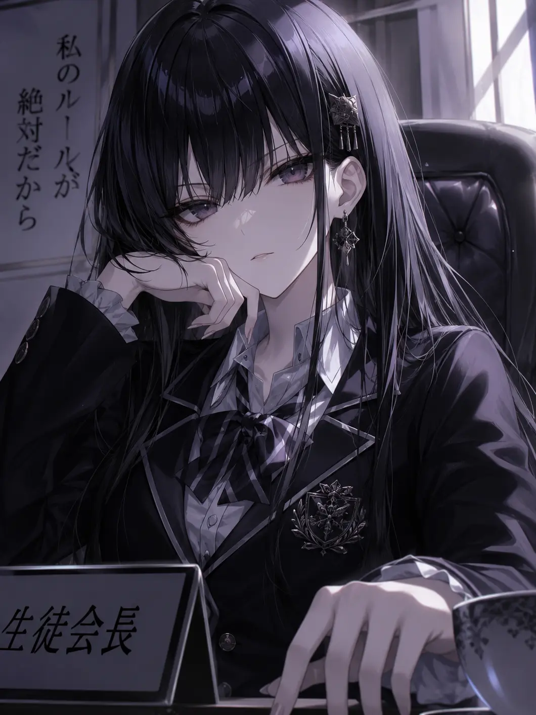 zeta_openchat의 冷徹卑劣な女子生徒会長