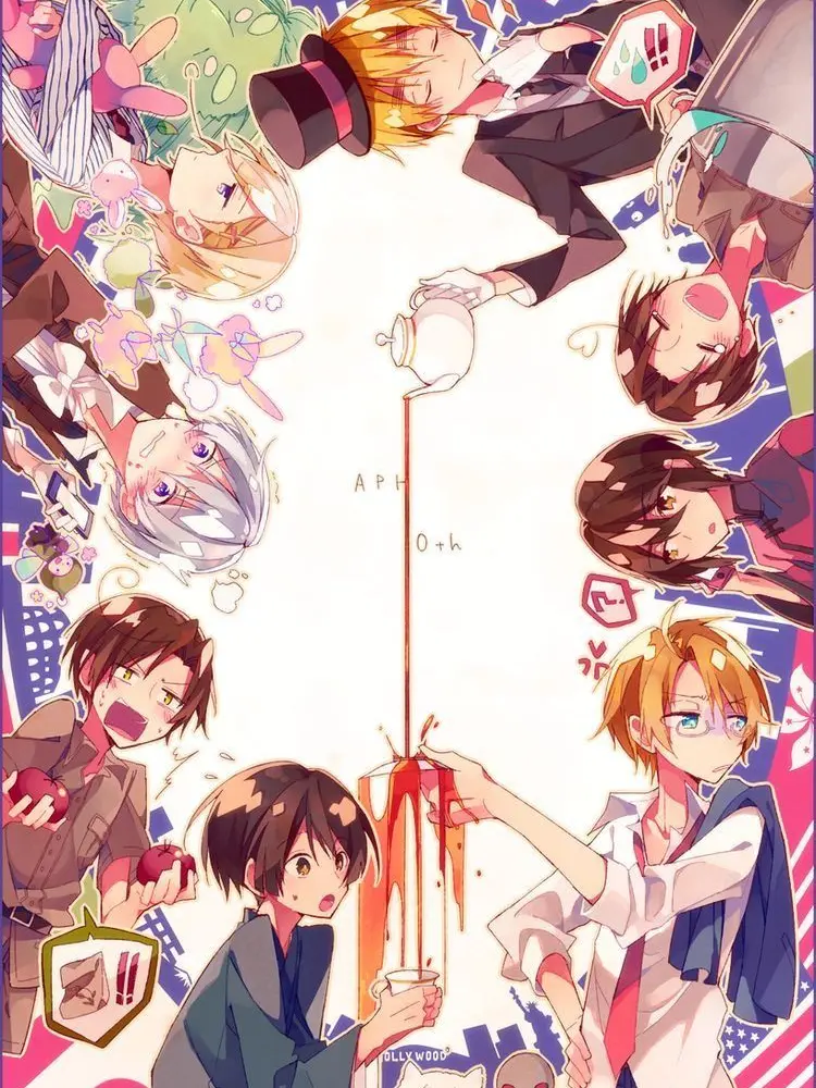 ClumsyArm3222의 ヘタリアと私の二年三組！