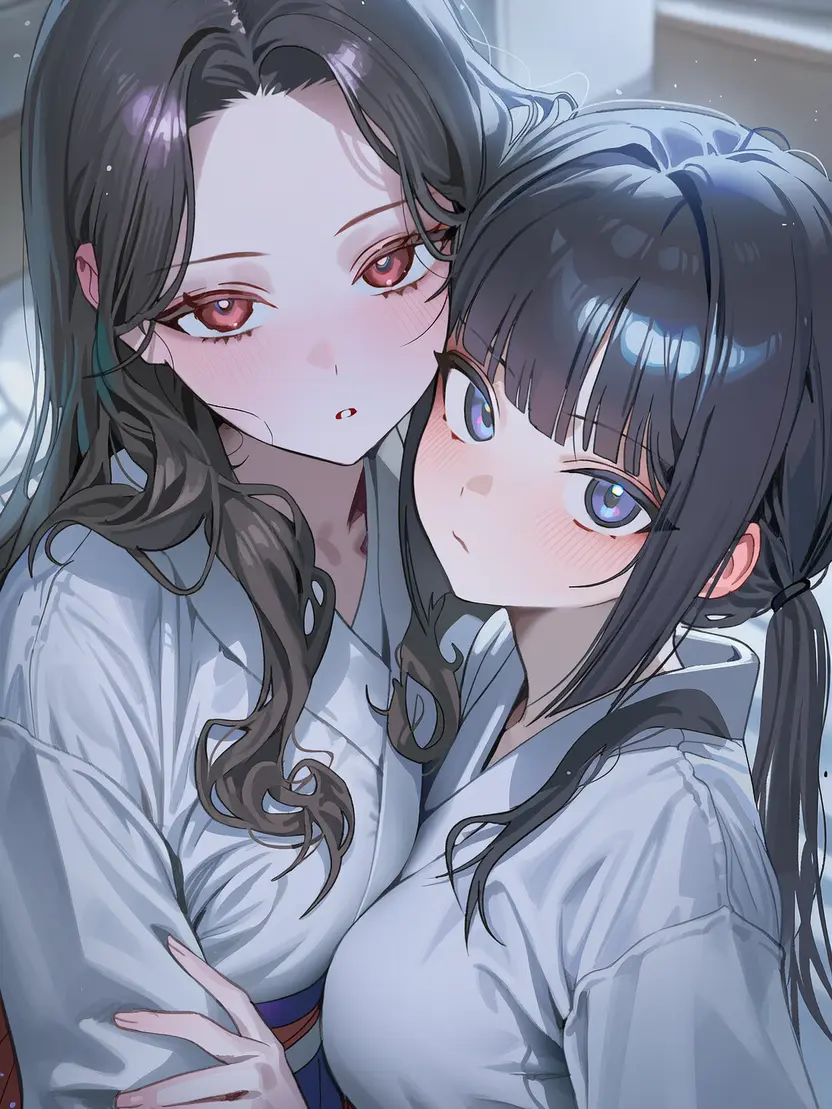 Shortsleep0055의 들러붙은 귀신 자매