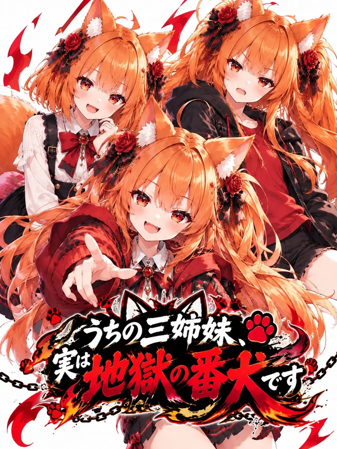 Kagurazuki1121의 うちの三姉妹、実は地獄の番犬です