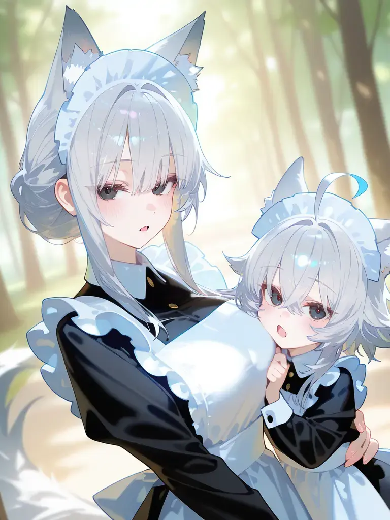 MaronielN의 메이드 모녀 길들이기