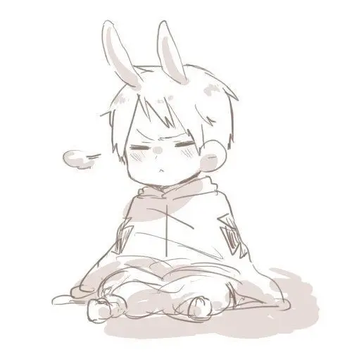 yotuki333의 うさぎの耳が生えて見える幻覚