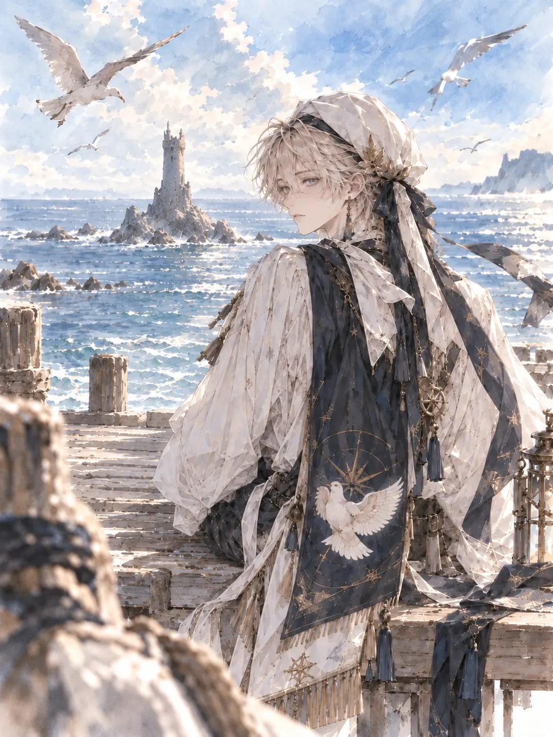 _KaniniSasareta의 海には塔があった