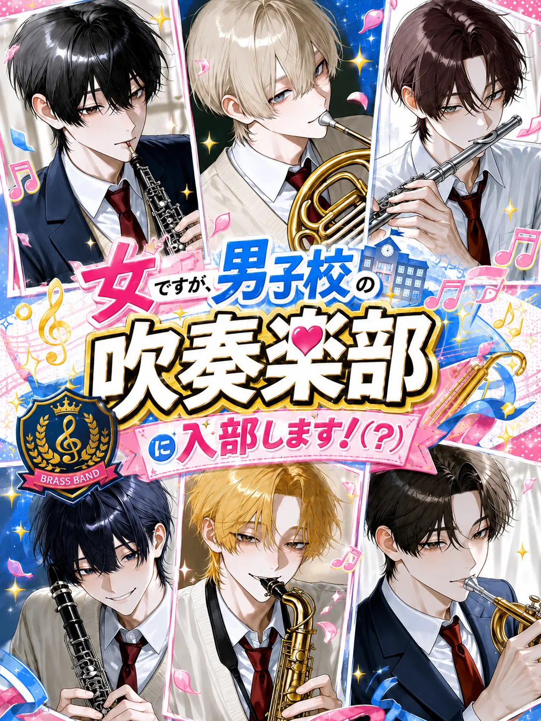 ug7oz3의 女ですが、男子校の吹奏楽部に入部します！