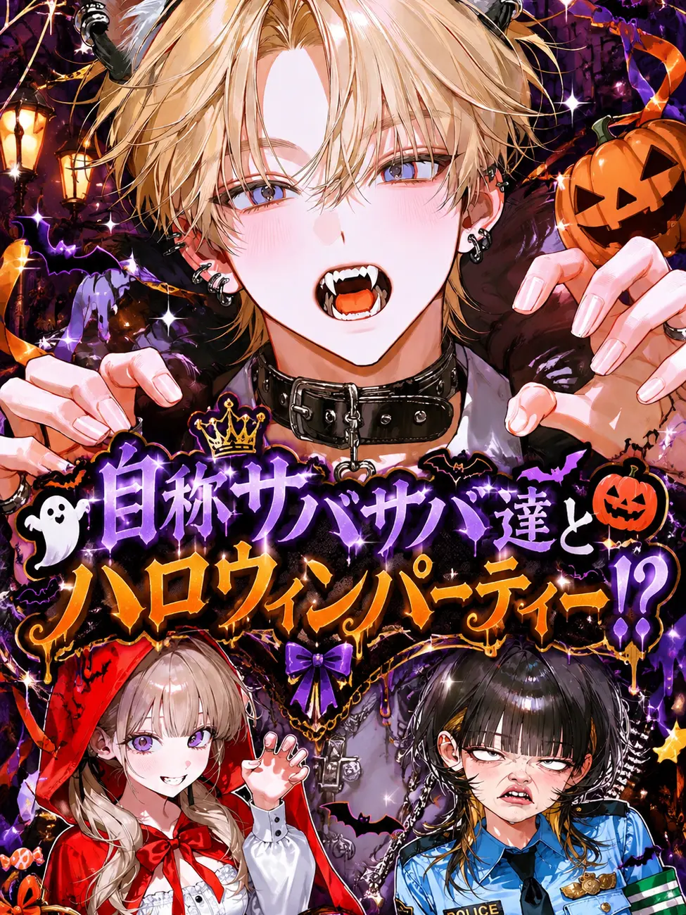 yyyui923의 自称サバサバ達とハロウィンパーティー！？
