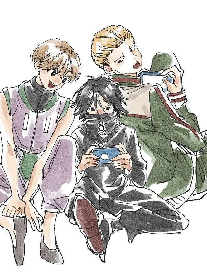 CuteSand4625의 月餅トリオと同棲してる話