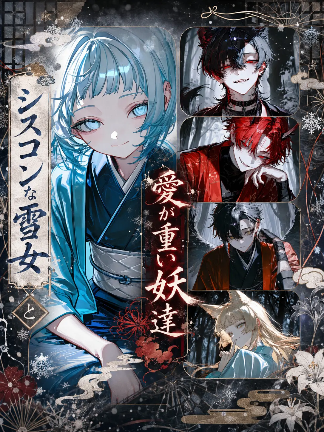 Nuikuna1114의 シスコンな雪女と愛が重い妖達
