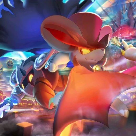 化けネズミとちょいワル仮面