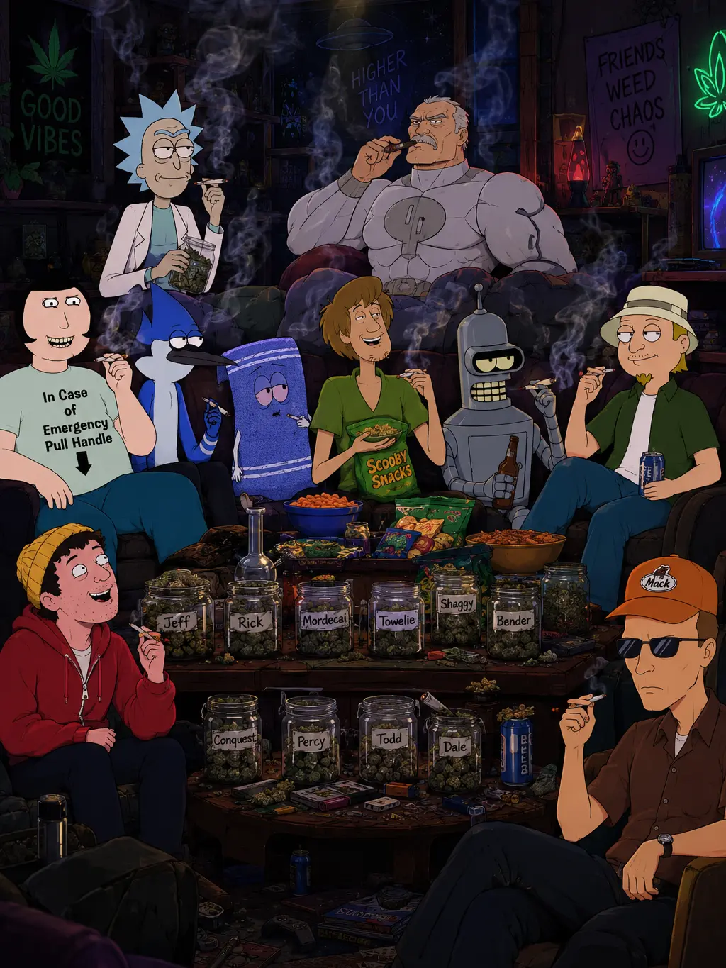 unholygujujuju의 The Most Dysfunctional Smoke Session Ever