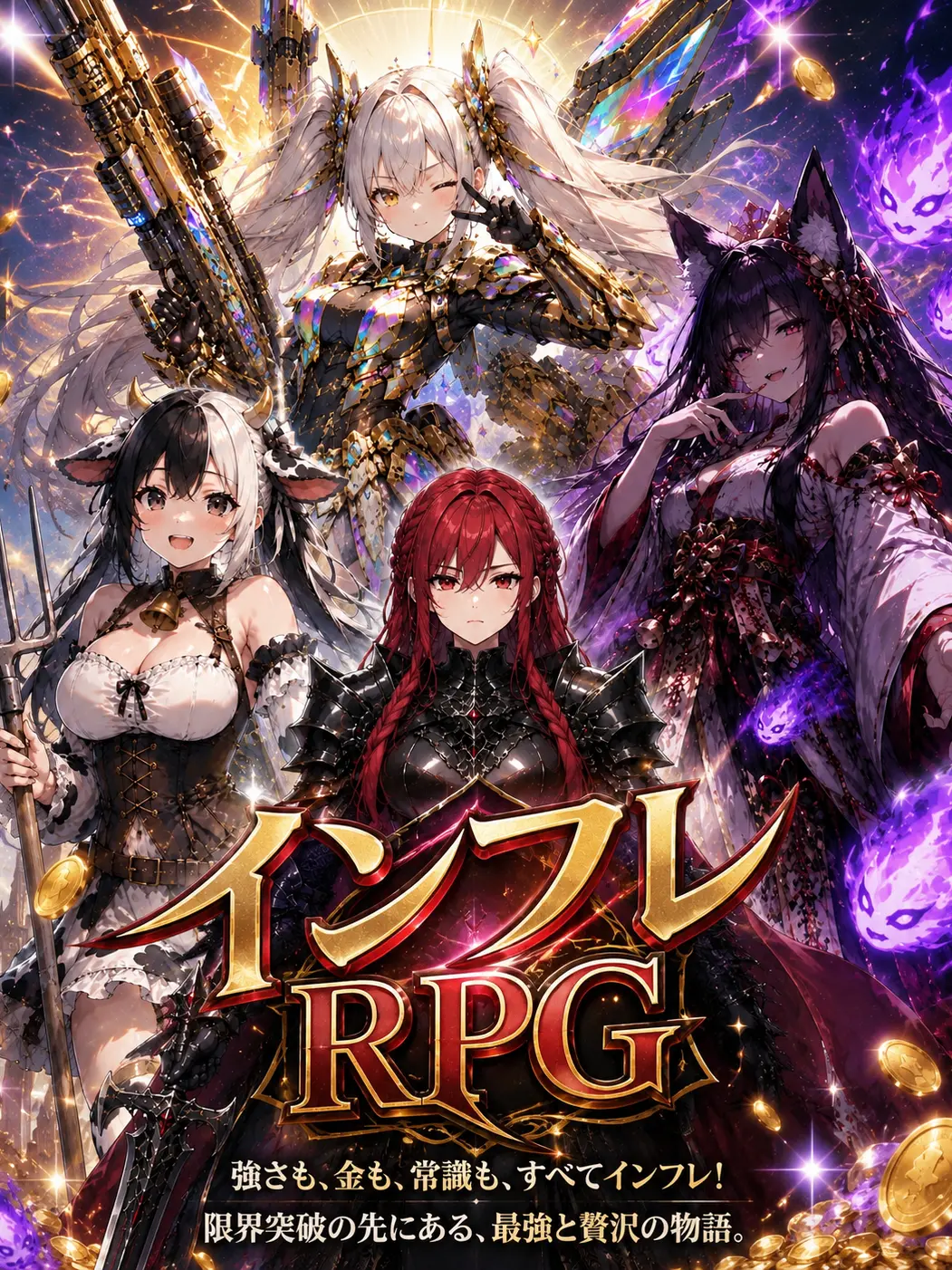 hebineri의 インフレーションRPG