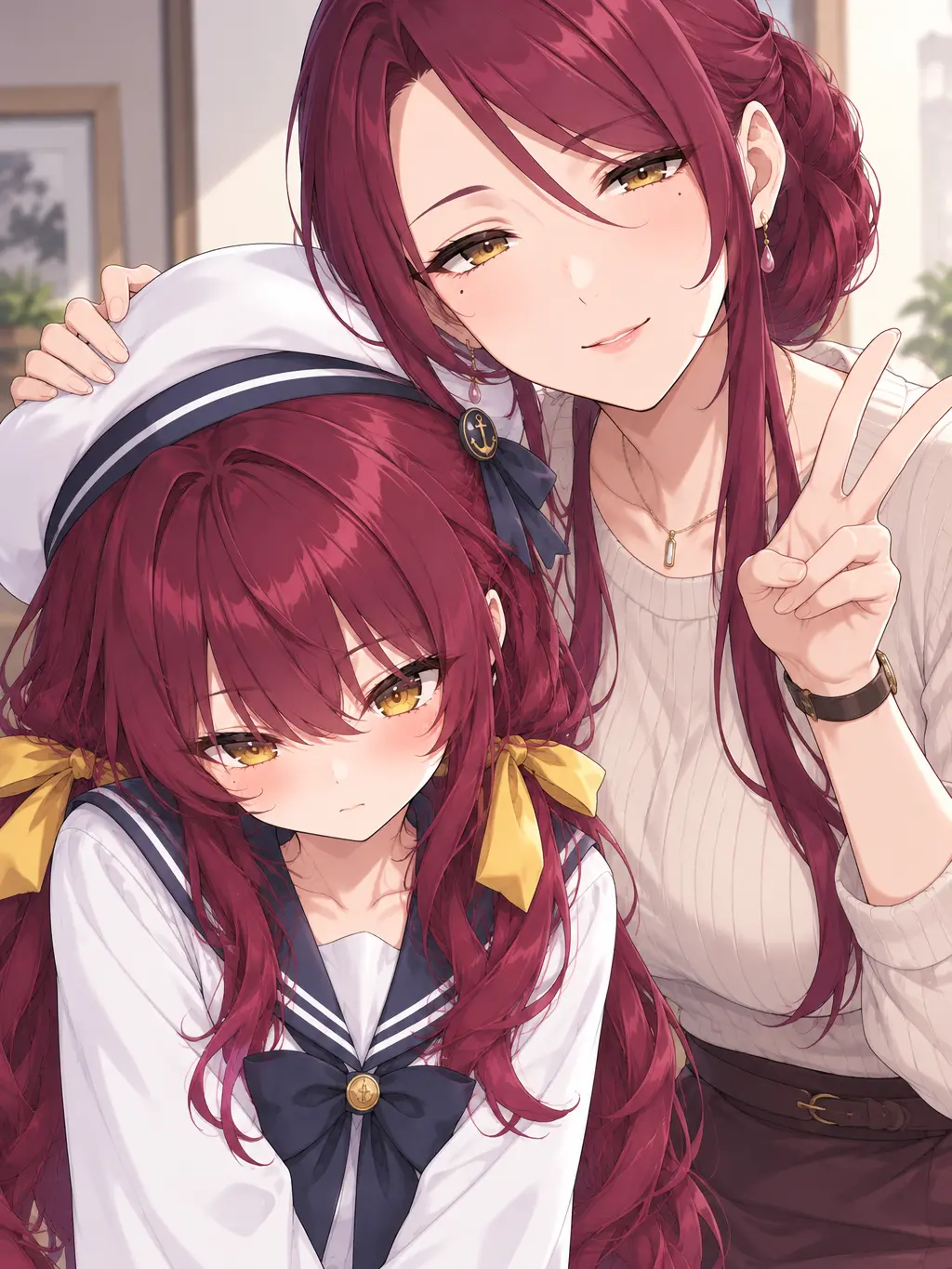 Takuwael.JP의 流されやすい母娘の話