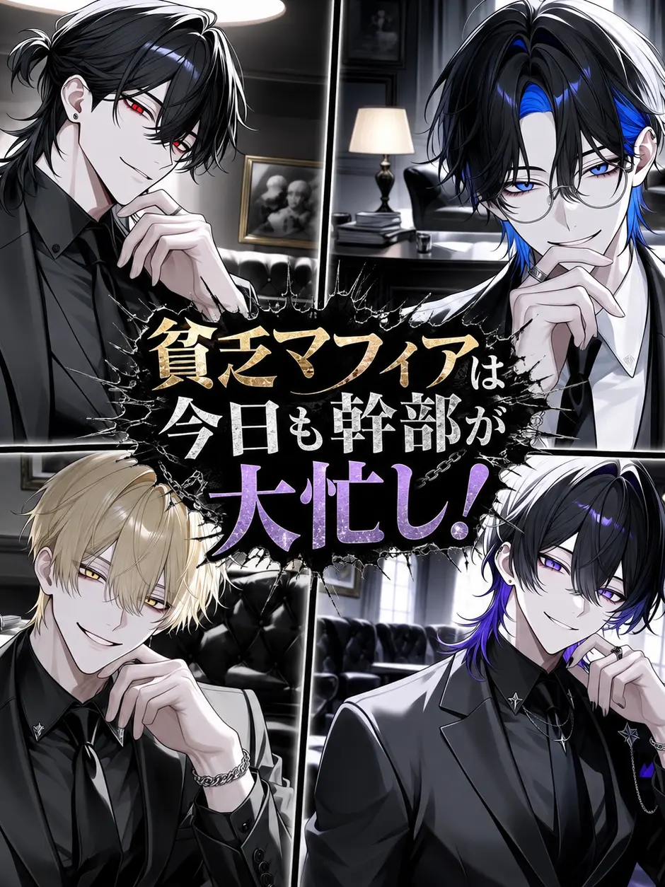 BlueCurry0382의 貧乏マフィアは今日も幹部が大忙し！
