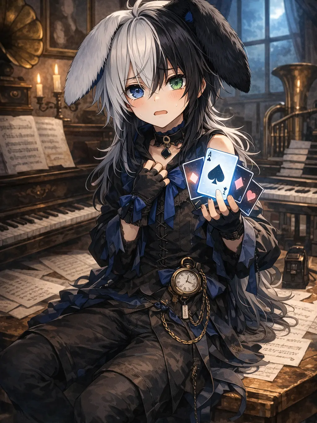 Uzurano_tamago의 時の兎は、月夜で踊る。