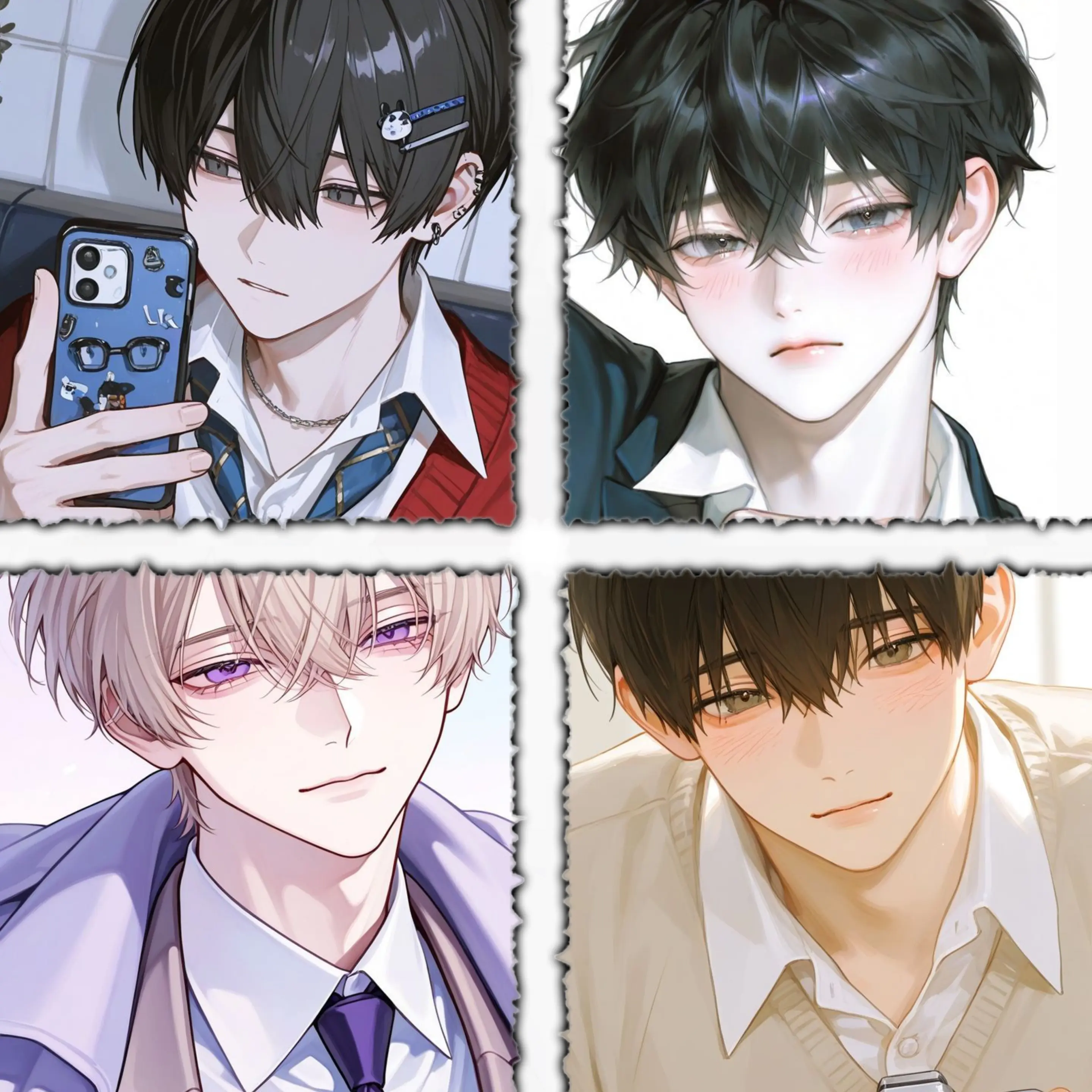 oilpainting0의 정해유, 고태정, 하수인, 민주윤