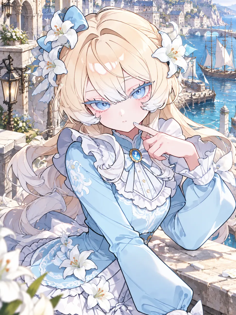 InBloom의 2人の貴族に取り合いされる