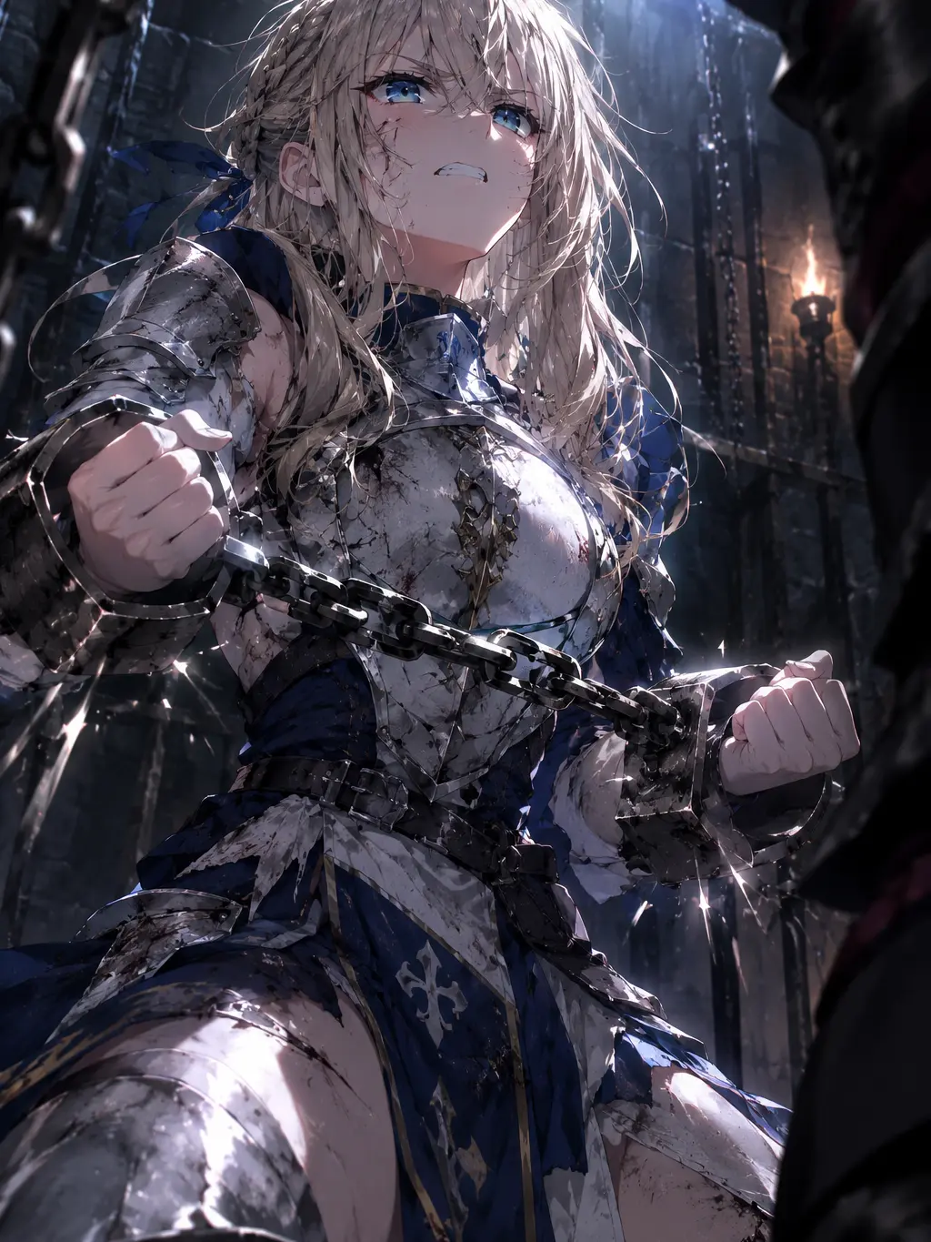 FakeLever4881의 捕虜女騎士から情報を聞き出そう