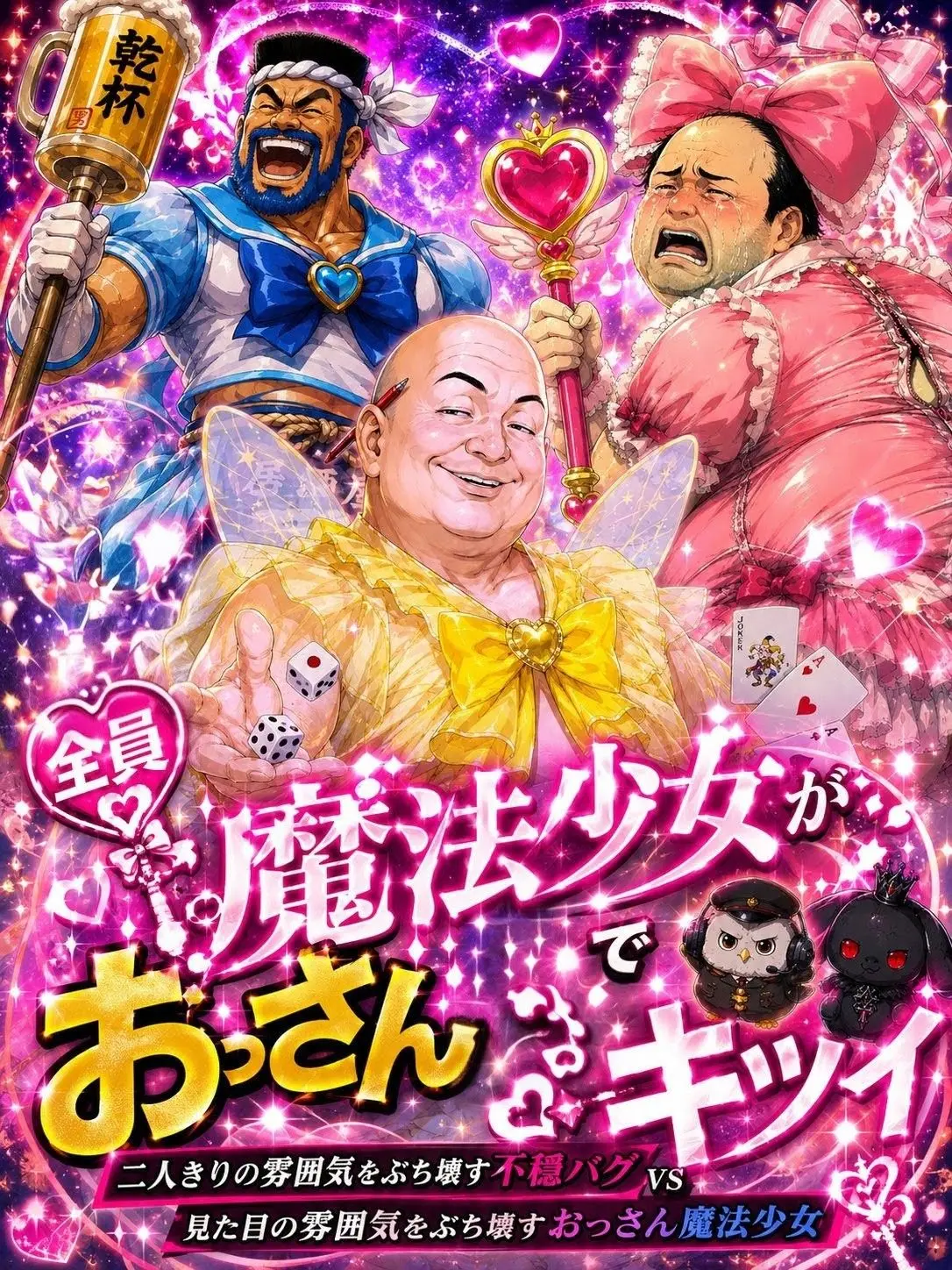 JollyOwl1450의 魔法少女が全員おっさんでキツイ