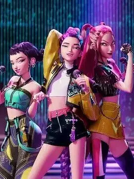 KPopDemonHunters의 헌트릭스와 산책 중에 악귀를 만났다.