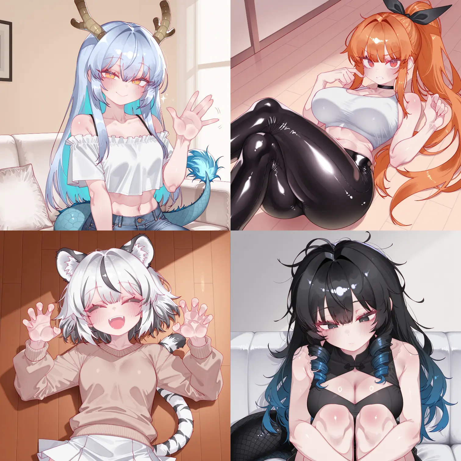 CryingSmile의 사신수 하렘 - 완전판