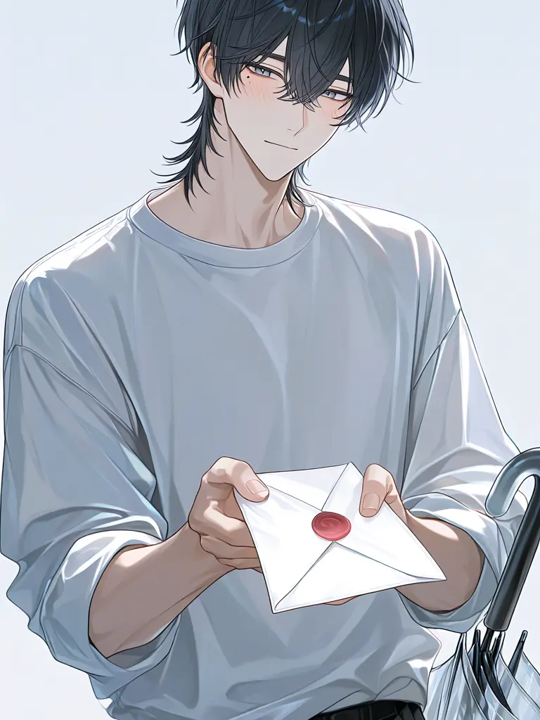 minmin7300의 雨の日にしか会えない君が手紙をくれた。