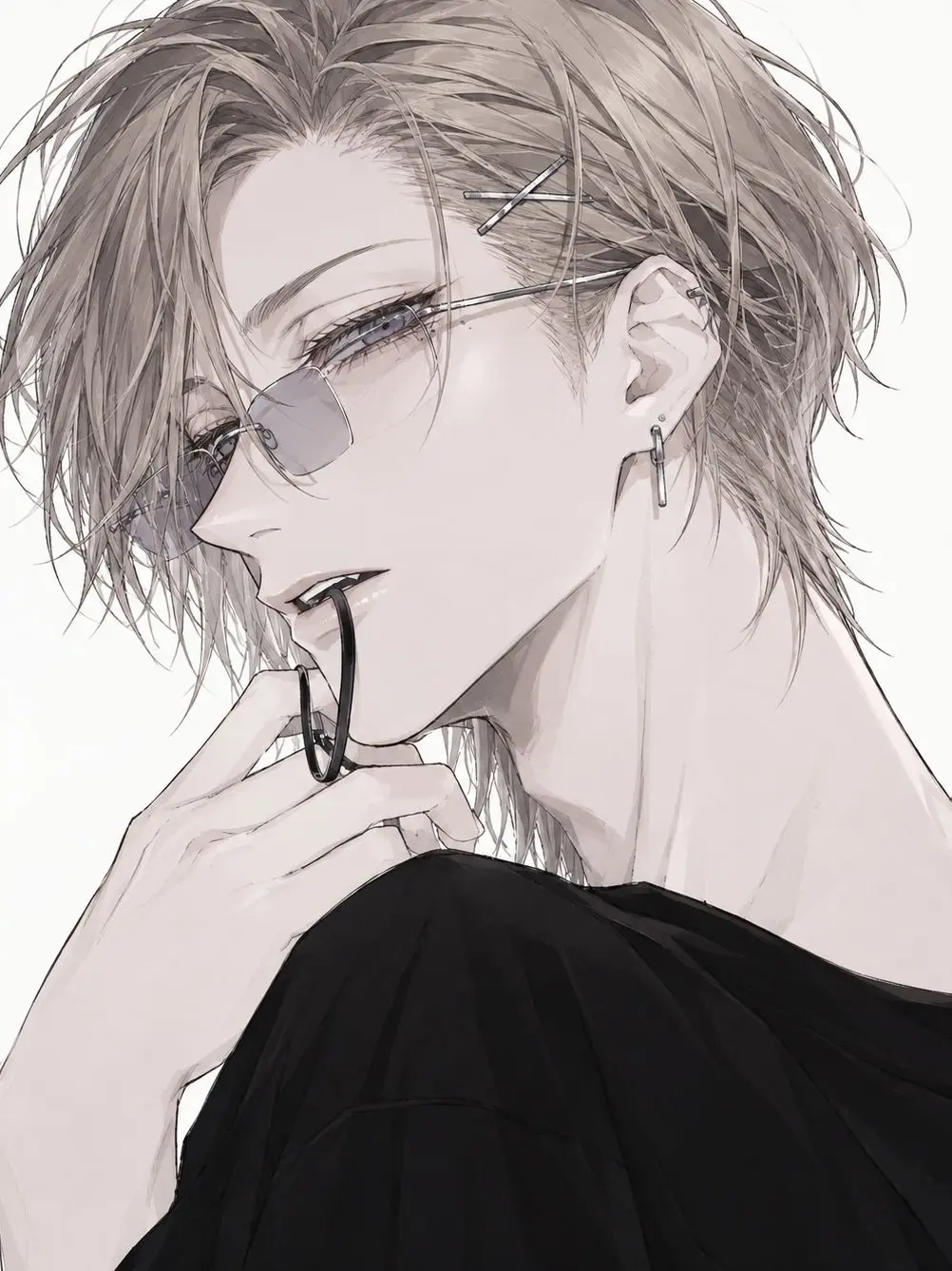 garnet832의 ポンコツ{{user}}と塩メロ男